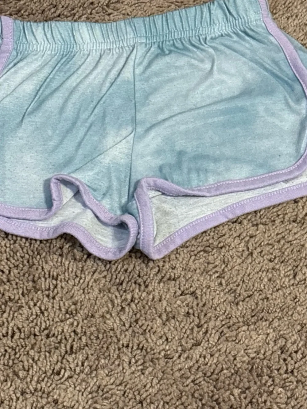 Justice White Girls' Bike Shorts